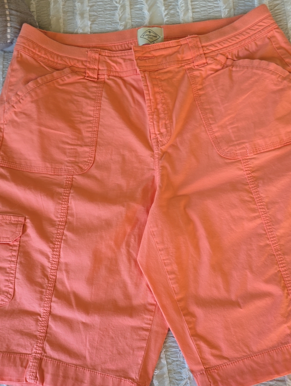 St. John's Bay Coral Cargo Shorts